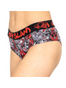 69slam Ženske spodnjice 69SLAM boxer bamboo red sugar crane