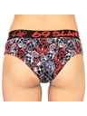 69slam Ženske spodnjice 69SLAM boxer bamboo red sugar crane