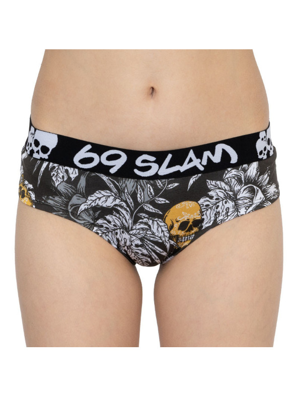 69slam Ženske spodnjice 69SLAM boxer bamboo wild garden