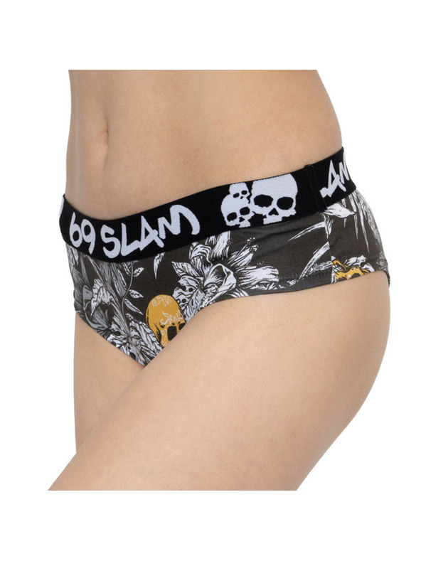 69slam Ženske spodnjice 69SLAM boxer bamboo wild garden