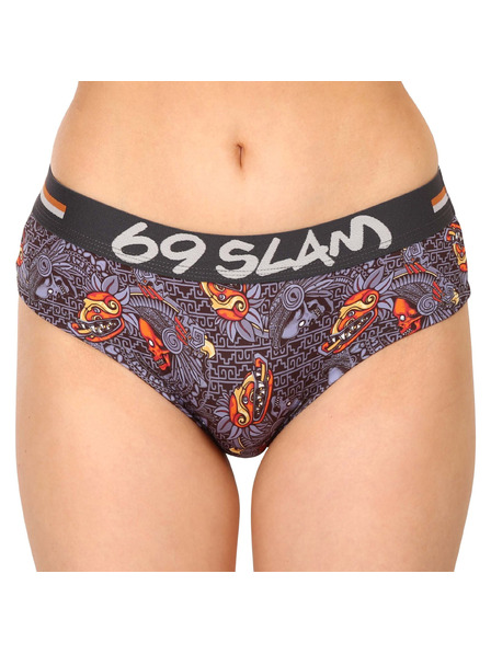 69slam Ženski hlačke 69SLAM mayan head luna