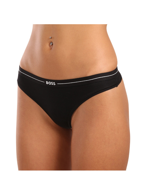 BOSS Komplet treh - ženski tange BOSS večbarvne