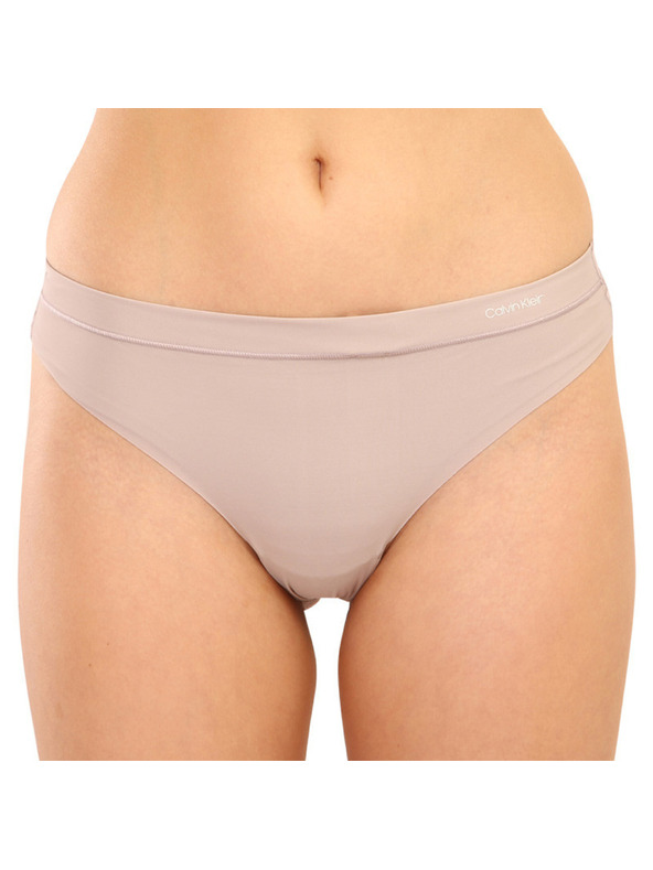 Calvin Klein Ženski tange Calvin Klein bež