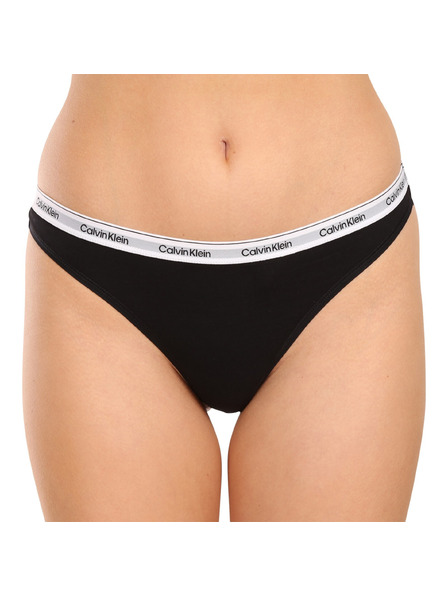 Calvin Klein Komplet treh - ženski tange Calvin Klein črne