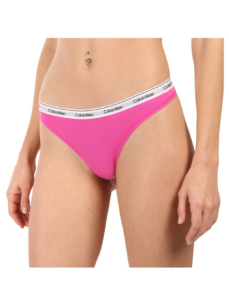 Calvin Klein Komplet treh - ženski tange Calvin Klein večbarvne