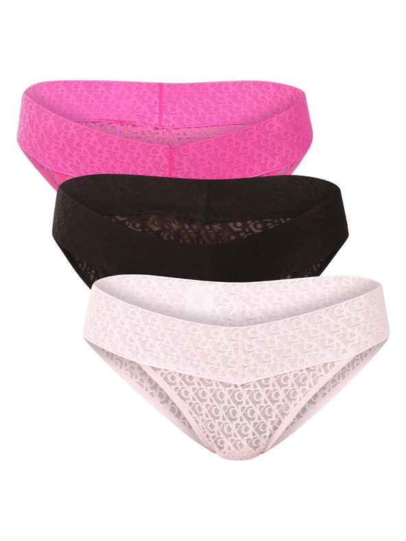 Calvin Klein Set treh - ženske hlačke Calvin Klein večbarvne