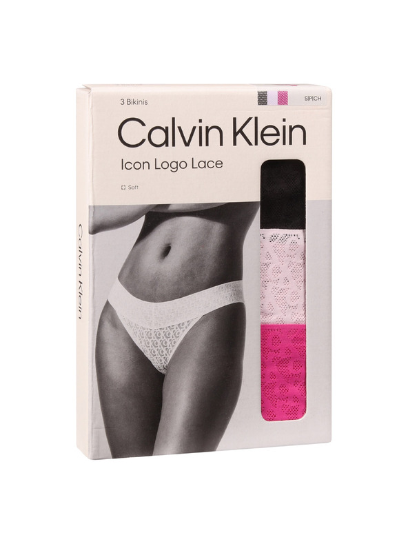 Calvin Klein Set treh - ženske hlačke Calvin Klein večbarvne