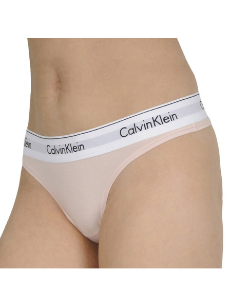 Calvin Klein Ženska tanga Calvin Klein rožnate
