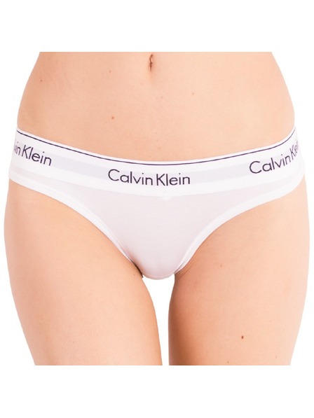 Calvin Klein Ženska tanga Calvin Klein bela