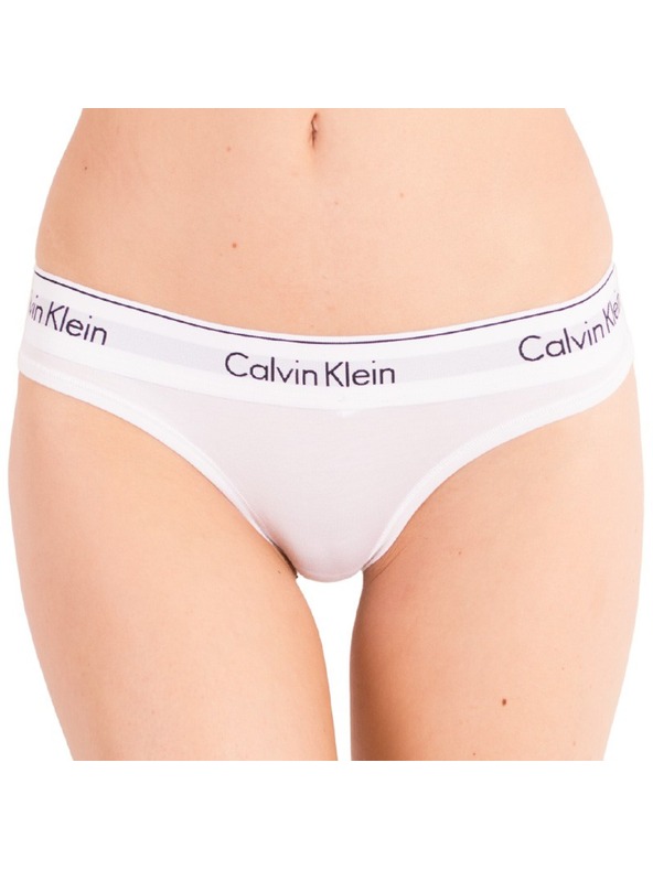 Calvin Klein Ženska tanga Calvin Klein bela