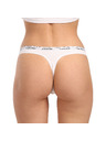 Calvin Klein Komplet treh - ženski tange Calvin Klein večbarvne