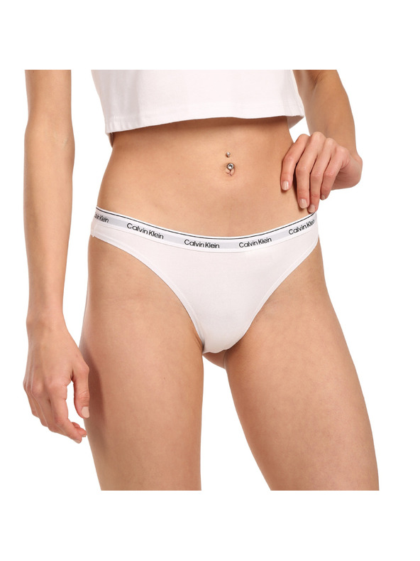 Calvin Klein Komplet treh - ženski tange Calvin Klein večbarvne