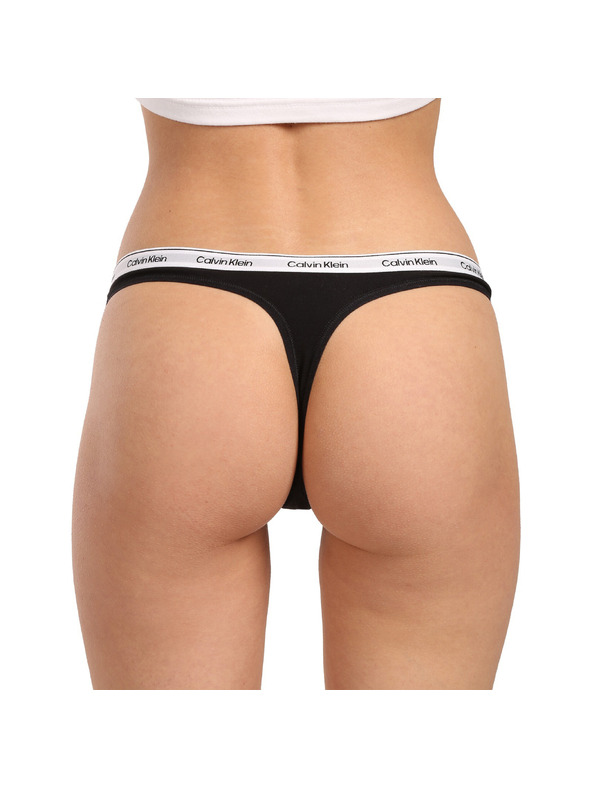 Calvin Klein Komplet treh - ženski tange Calvin Klein večbarvne