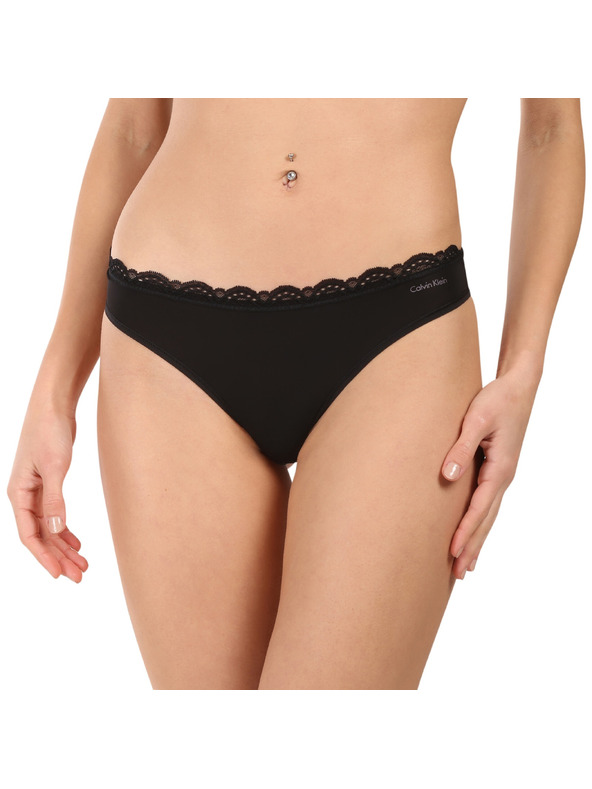 Calvin Klein Komplet treh - ženski tange Calvin Klein večbarvne