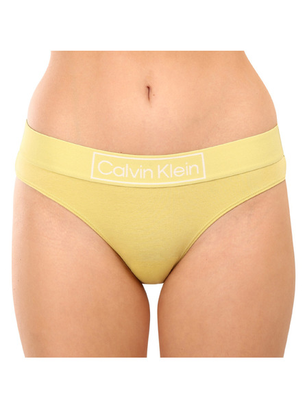 Calvin Klein Ženski hlačke Calvin Klein rumene
