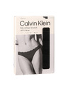 Calvin Klein Set treh - ženska tanga Calvin Klein črna