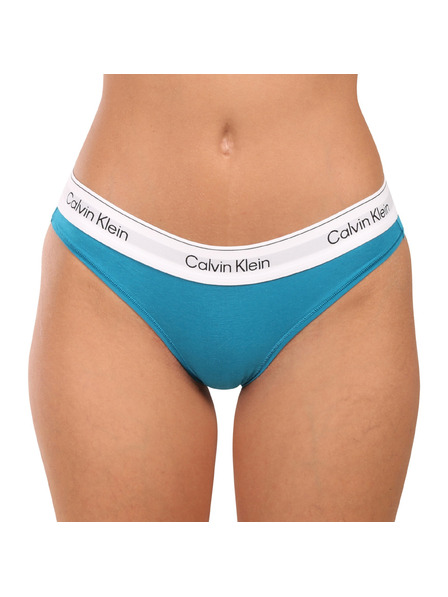 Calvin Klein Ženske brazilke hlačke Calvin Klein modre