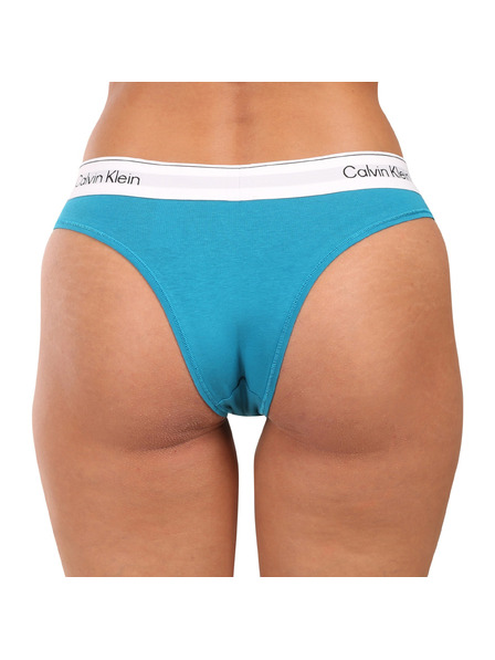 Calvin Klein Ženske brazilke hlačke Calvin Klein modre