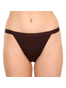 Calvin Klein Ženske hlačke Calvin Klein temno rjave