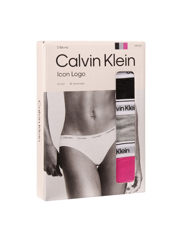 Calvin Klein Set treh - ženske hlačke Calvin Klein večbarvne