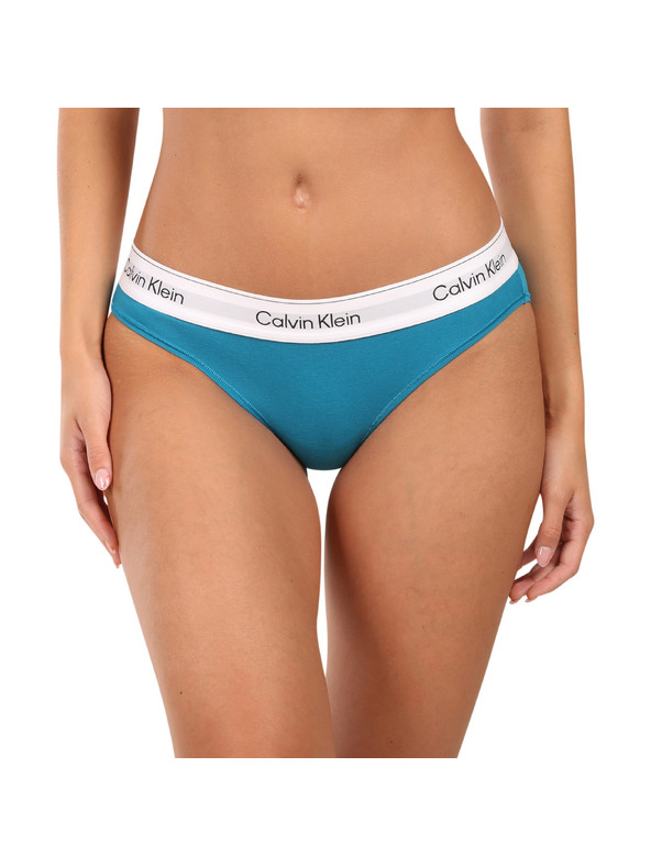 Calvin Klein Ženske hlačke Calvin Klein modre