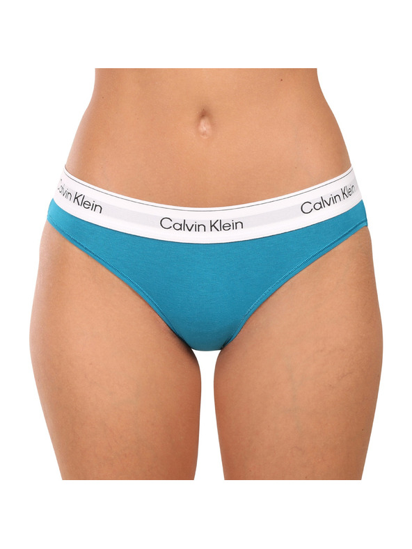 Calvin Klein Ženske hlačke Calvin Klein modre