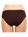 Calvin Klein Ženske hlačke Calvin Klein temno rjave