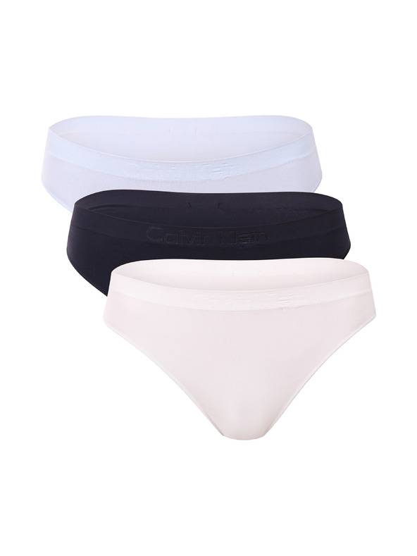Calvin Klein Set treh - ženska tanga Calvin Klein večbarvne