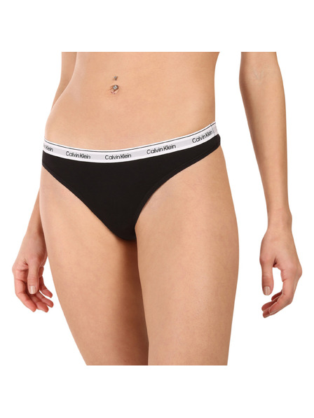 Calvin Klein Set petih - ženska tanga Calvin Klein črna