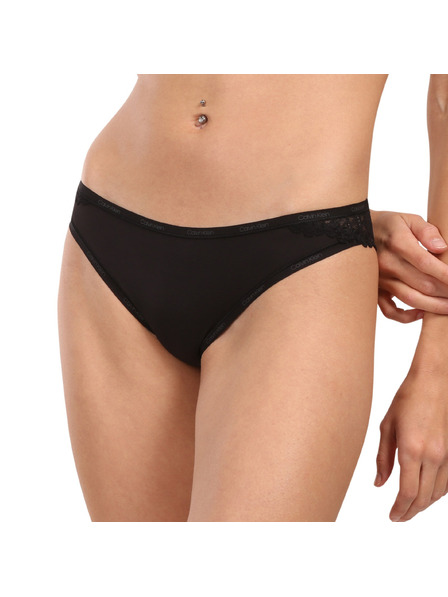 Calvin Klein Ženske brazilke hlačke Calvin Klein črne