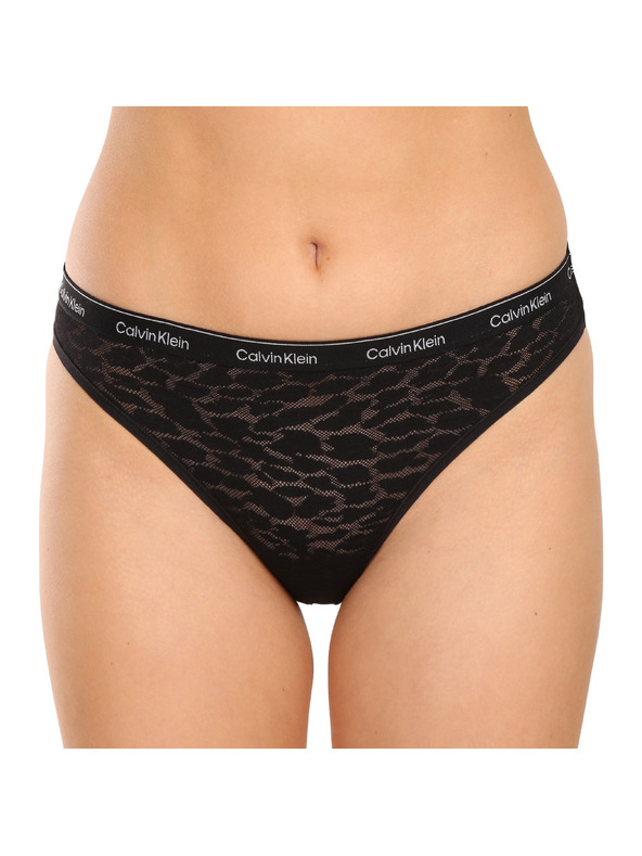 Calvin Klein Set treh - ženske hlačke Calvin Klein črne