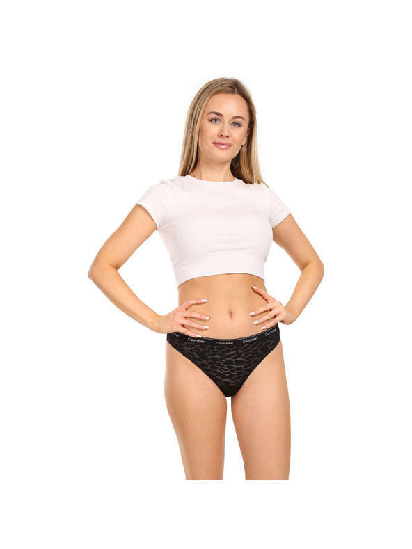 Calvin Klein Set treh - ženske hlačke Calvin Klein črne