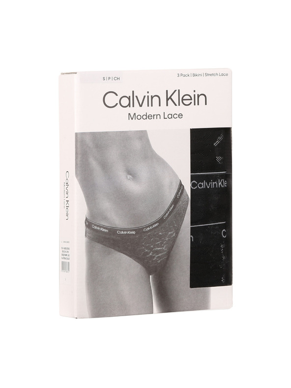 Calvin Klein Set treh - ženske hlačke Calvin Klein črne