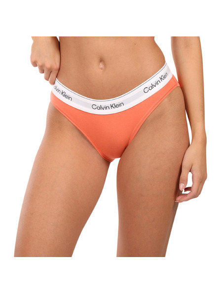 Calvin Klein Ženske hlačke Calvin Klein oranžne