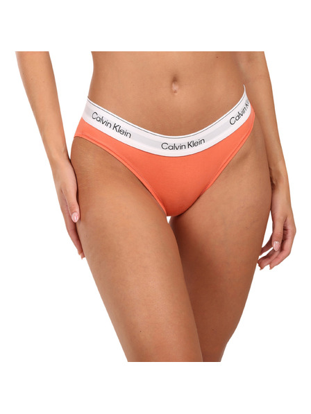 Calvin Klein Ženske hlačke Calvin Klein oranžne
