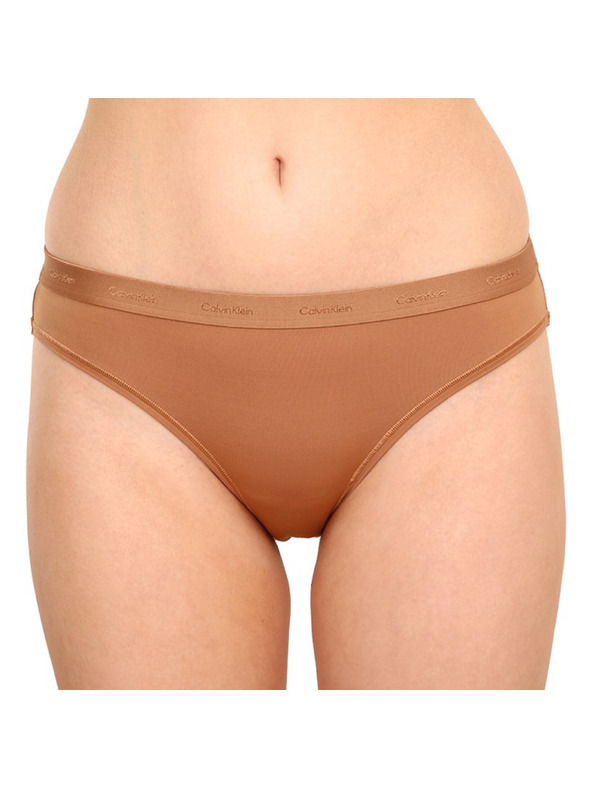 Calvin Klein Ženske hlačke Calvin Klein rjave