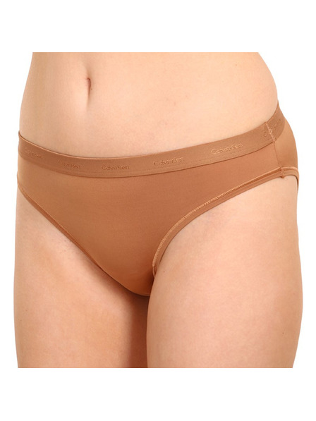 Calvin Klein Ženske hlačke Calvin Klein rjave