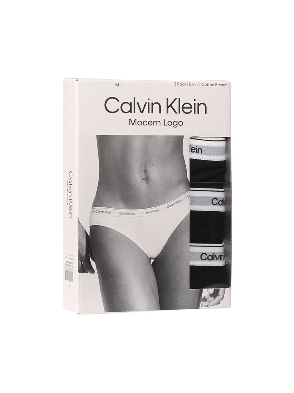 Calvin Klein Set treh - ženske hlačke Calvin Klein črne