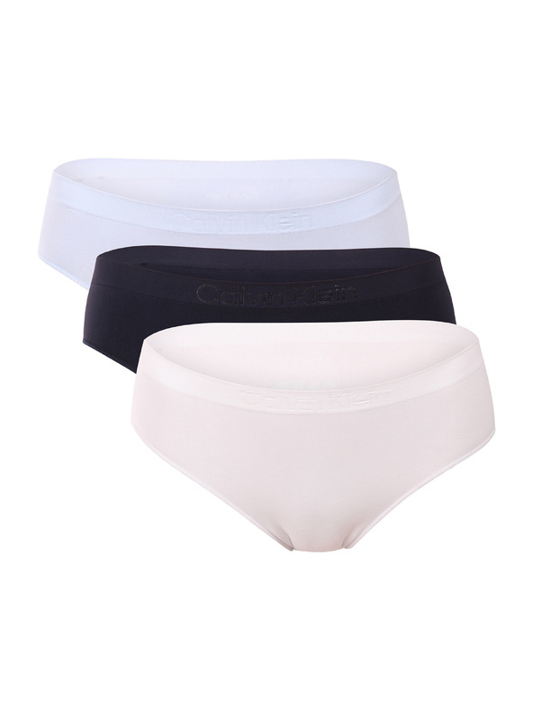 Calvin Klein Set treh - ženske hlačke Calvin Klein brez šivov večbarvne