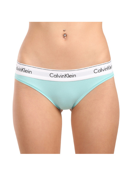 Calvin Klein Ženske hlačke Calvin Klein zelene