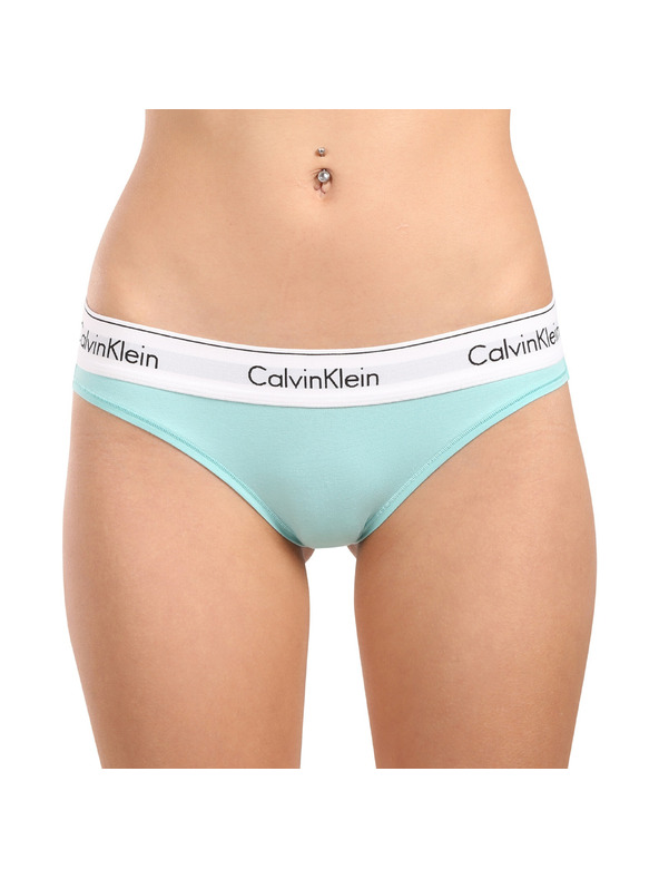 Calvin Klein Ženske hlačke Calvin Klein zelene