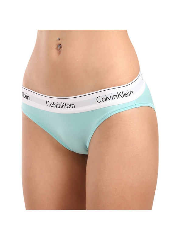 Calvin Klein Ženske hlačke Calvin Klein zelene