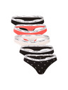Calvin Klein Set petih - ženska tanga Calvin Klein večbarvna
