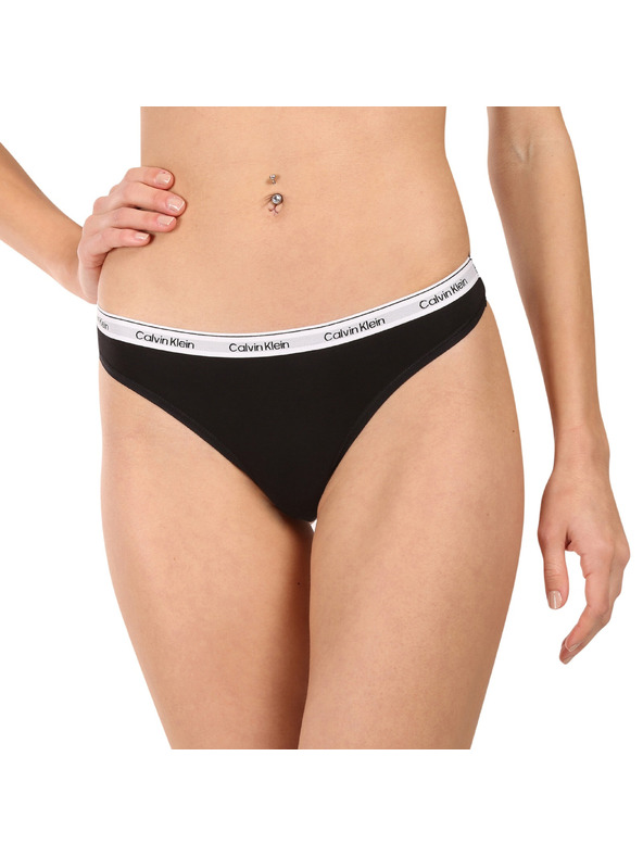 Calvin Klein Set petih - ženska tanga Calvin Klein večbarvna