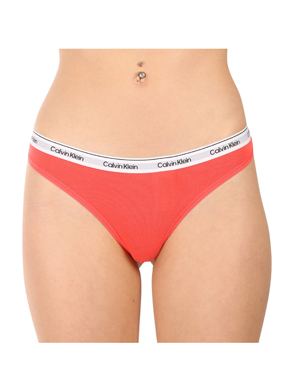 Calvin Klein Set petih - ženska tanga Calvin Klein večbarvna