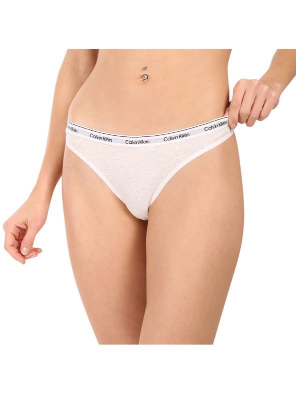 Calvin Klein Set petih - ženska tanga Calvin Klein večbarvna