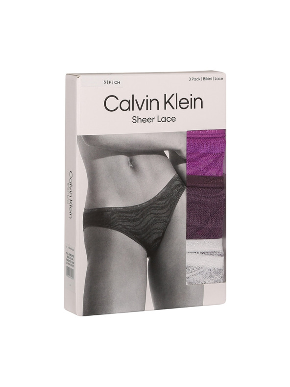 Calvin Klein Set treh - ženske hlačke Calvin Klein večbarvne