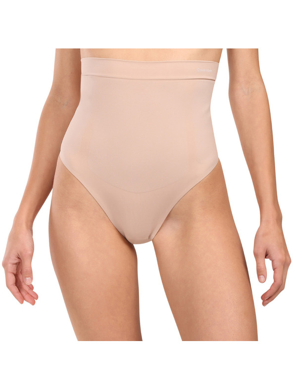 Calvin Klein Ženska oblikovalna tanga Calvin Klein bež