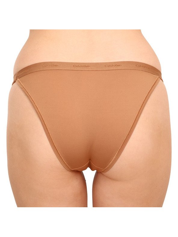 Calvin Klein Ženske hlačke Calvin Klein rjave
