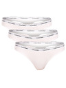 Calvin Klein Set treh - ženska tanga Calvin Klein bela